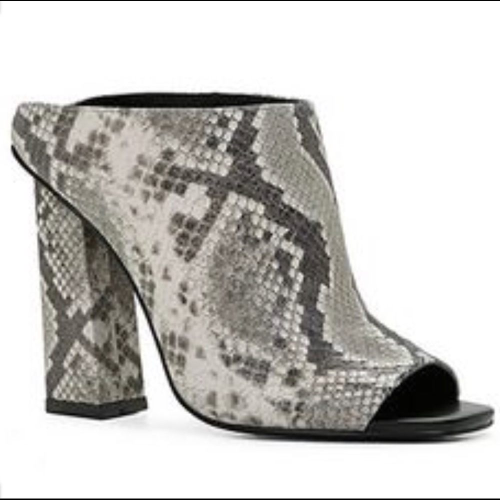 New leather heels